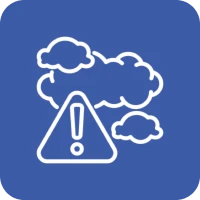 Air quality alert icon